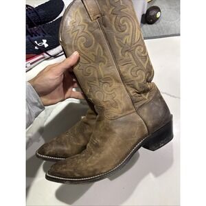 justin western boots 2252 mens Size 9